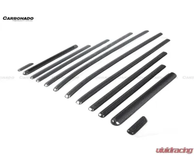 Mercedes-Benz G-Class 2018-2024 Carbonado Dry Carbon Full Body Kit BR-G900 Style - DRYFGPCFW464-OD-BRFBK+BG900FLK