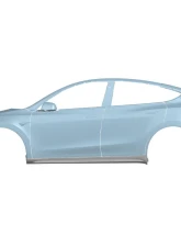 Carbonado DryCF AD Style Side Skirts Tesla Model Y 2020-2024                                     - DryCFModelY-MAN-AD-SS - Image 2
