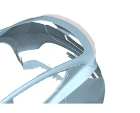 Carbonado Dry Carbon Trunk Spoiler for Tesla Model Y 2020-2024, AD Style