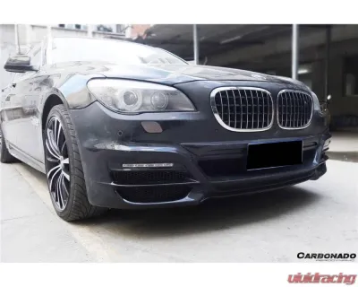 Carbonado Carbonado FRP Front Bumper with LED for BMW 7 Series 2009-2015 F01 F02 - FB01F122