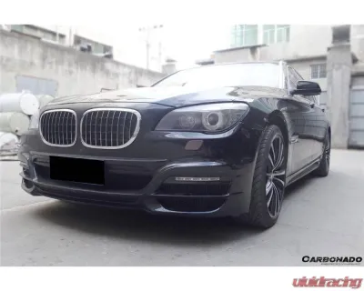 Carbonado Carbonado FRP Front Bumper with LED for BMW 7 Series 2009-2015 F01 F02 - FB01F122