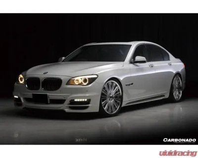 Carbonado Carbonado FRP Front Bumper with LED for BMW 7 Series 2009-2015 F01 F02 - FB01F122