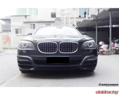 Carbonado Carbonado FRP Front Bumper with LED for BMW 7 Series 2009-2015 F01 F02 - FB01F122