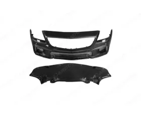 Mercedes-Benz SLK-Class 2011-2015 Carbonado FRP WD Style Front Bumper with LED, Part No FB032722