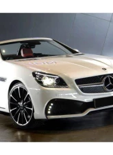 Mercedes-Benz SLK-Class 2011-2015 Carbonado PCF WD Style Front Bumper with LED                                     - PCF-FB032722 - Image 7