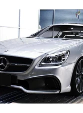 Mercedes-Benz SLK-Class 2011-2015 Carbonado PCF WD Style Front Bumper with LED                                     - PCF-FB032722 - Image 8