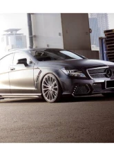 Mercedes-Benz Carbonado FRP WD Style Front Bumper w/ LED 2010-2017 CLS-Class W218                                     - FB033182 - Image 11