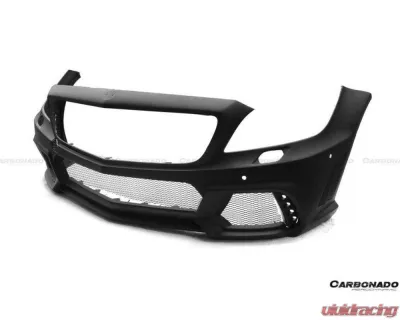 Mercedes-Benz Carbonado FRP WD Style Front Bumper w/ LED 2010-2017 CLS-Class W218 - FB033182