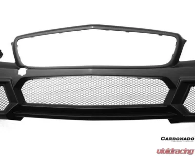 Mercedes-Benz Carbonado FRP WD Style Front Bumper w/ LED 2010-2017 CLS-Class W218 - FB033182