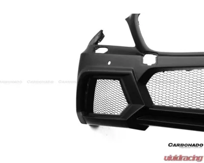 Mercedes-Benz Carbonado FRP WD Style Front Bumper w/ LED 2010-2017 CLS-Class W218 - FB033182
