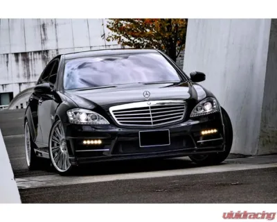 Mercedes-Benz W221 S-Class 2010-2013 Carbonado FRP WD Style Front Bumper FB033212 - FB033212