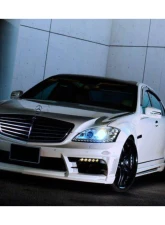 Mercedes-Benz W221 S-Class 2010-2013 Carbonado FRP WD Style Front Bumper FB033212                                     - FB033212 - Image 7