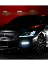 Mercedes-Benz W221 S-Class 2010-2013 Carbonado FRP WD Style Front Bumper FB033212                                     - FB033212 - Image 9