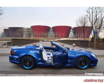 Carbonado FRP Wide Full Body Kit for 2008-2012 Mercedes-Benz SL-Class R230 - FB033302-FBK