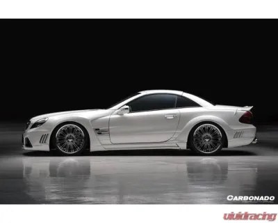 Carbonado FRP Wide Full Body Kit for 2008-2012 Mercedes-Benz SL-Class R230 - FB033302-FBK