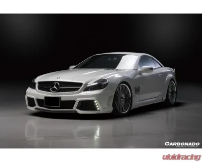 Carbonado FRP Wide Full Body Kit for 2008-2012 Mercedes-Benz SL-Class R230 - FB033302-FBK