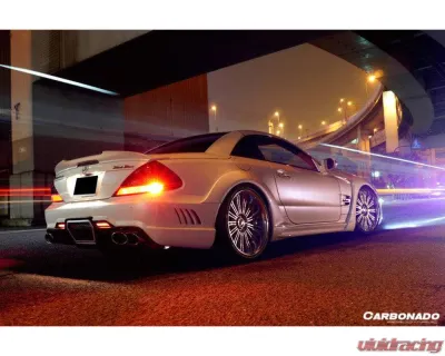 Carbonado FRP Wide Full Body Kit for 2008-2012 Mercedes-Benz SL-Class R230 - FB033302-FBK