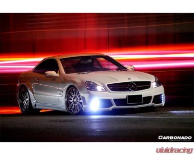 Carbonado FRP Wide Full Body Kit for 2008-2012 Mercedes-Benz SL-Class R230 - FB033302-FBK