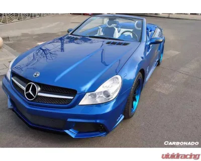Carbonado FRP Wide Full Body Kit for 2008-2012 Mercedes-Benz SL-Class R230 - FB033302-FBK