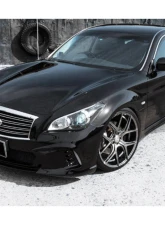 Carbonado FRP WD Style Full Body Kit for Infiniti Q70 2011-2014 - Part No: FB09N352                                     - FB09N352-FBK - Image 20