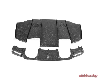 Carbonado FGCF VA Style Rear Diffuser w/ Lip BMW M3 2008-2012 - FGCF3221VA.RD-SET