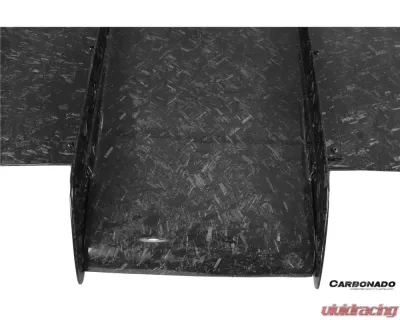 Carbonado FGCF VA Style Rear Diffuser w/ Lip BMW M3 2008-2012 - FGCF3221VA.RD-SET