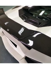 Lamborghini Aventador Carbonado DryCF OTC Style Trunk Spoiler Wing 2011-2022                                     - DRYCF5900NOTCII-W - Image 4