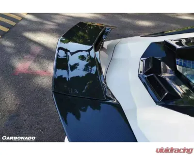 Lamborghini Aventador Carbonado DryCF OTC Style Trunk Spoiler Wing 2011-2022 - DRYCF5900NOTCII-W