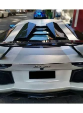 Lamborghini Aventador Carbonado DryCF OTC Style Trunk Spoiler Wing 2011-2022                                     - DRYCF5900NOTCII-W - Image 8