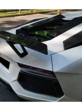 Lamborghini Aventador Carbonado DryCF OTC Style Trunk Spoiler Wing 2011-2022                                     - DRYCF5900NOTCII-W - Image 9