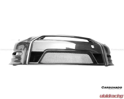 Carbonado OEM Style Front Bumper for Nissan GTR R35 2008-2016, FRP & CFRP Material - FGCF8353OE12