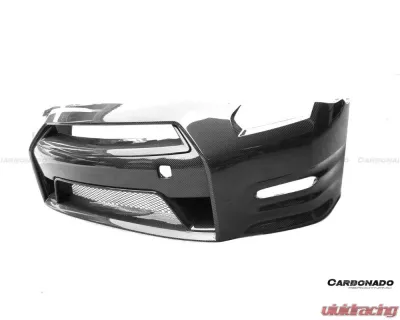 Carbonado OEM Style Front Bumper for Nissan GTR R35 2008-2016, FRP & CFRP Material - FGCF8353OE12