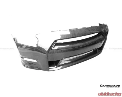 Carbonado OEM Style Front Bumper for Nissan GTR R35 2008-2016, FRP & CFRP Material - FGCF8353OE12