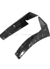 Carbonado Carbon Fiber Front Lip Winglets for Chevrolet Corvette C7/Z51/Z06 2013-2019                                     - FGCF8994Z06OEM3-CRD - Image 2