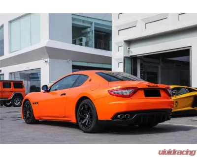 Carbonado FGCF DC Style Rear Lip Maserati GranTurismo 2008-2018 - FGCF9551MC-RD