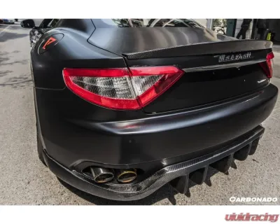 Carbonado FGCF DC Style Rear Lip Maserati GranTurismo 2008-2018 - FGCF9551MC-RD