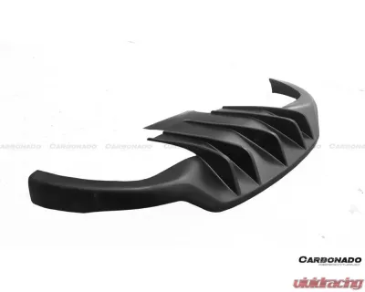 Carbonado FGCF DC Style Rear Lip Maserati GranTurismo 2008-2018 - FGCF9551MC-RD