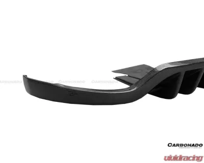 Carbonado FGCF DC Style Rear Lip Maserati GranTurismo 2008-2018 - FGCF9551MC-RD