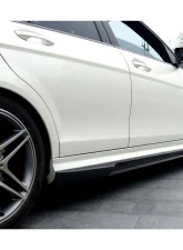 Carbonado BFGCF VS Style Side Skirts Mercedes-Benz C-Class 2008-2014                                     - BFGCFCMD-020 - Image 4