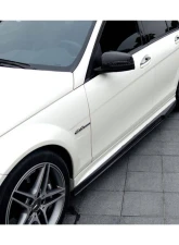 Carbonado BFGCF VS Style Side Skirts Mercedes-Benz C-Class 2008-2014                                     - BFGCFCMD-020 - Image 6