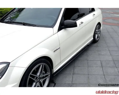 Carbonado BFGCF VS Style Side Skirts Mercedes-Benz C-Class 2008-2014 - BFGCFCMD-020