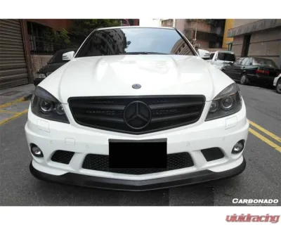 Mercedes-Benz Carbonado FGCF ARKYM Style Front Lip for C-Class 2008-2011 W204 C63 AMG - FGCFCMD018
