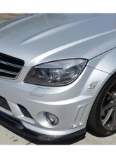Mercedes-Benz Carbonado FGCF ARKYM Style Front Lip for C-Class 2008-2011 W204 C63 AMG                                     - FGCFCMD018 - Image 5