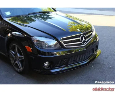 Mercedes-Benz Carbonado FGCF ARKYM Style Front Lip for C-Class 2008-2011 W204 C63 AMG - FGCFCMD018