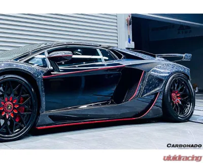 Carbonado DryFGCF OEM Style Mirror Cover Lamborghini Aventador 2011-2021 - FGDRYCF5900OEM-MC