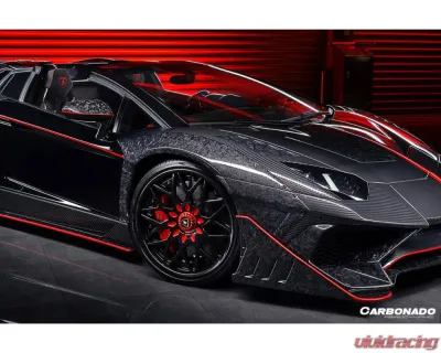 Carbonado DryFGCF OEM Style Mirror Cover Lamborghini Aventador 2011-2021 - FGDRYCF5900OEM-MC