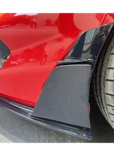 Ferrari 812 Superfast | GTS 2018+ Carbonado DRY Carbon Fiber Front Bumper Side Vents                                     - FGDRYCFOD-812MSY-FBSV - Image 2