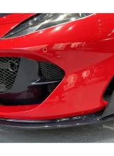 Ferrari 812 Superfast | GTS 2018+ Carbonado DRY Carbon Fiber Front Bumper Side Vents                                     - FGDRYCFOD-812MSY-FBSV - Image 3