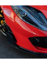 Ferrari 812 Superfast | GTS 2018+ Carbonado DRY Carbon Fiber Front Bumper Side Vents                                     - FGDRYCFOD-812MSY-FBSV - Image 5