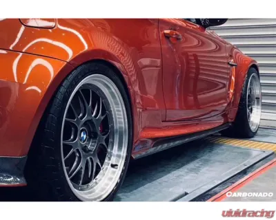 BMW Carbonado FGPCF RZ Style Side Skirts for 2008-2013 1 Series E82 E88 1M - FGPCF1099RZ